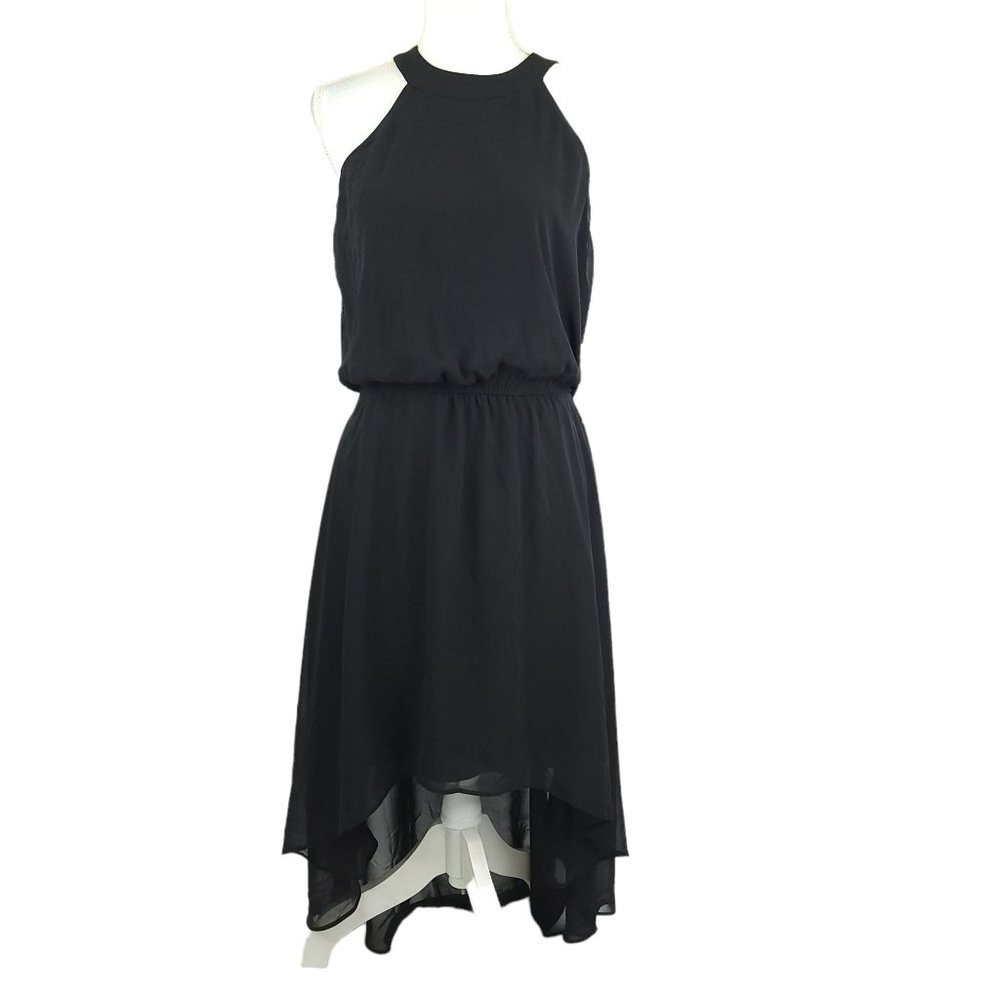 Bisou Bisou Michele Bohbot Cocktail Party Dress Womens Size 8 Halter Top